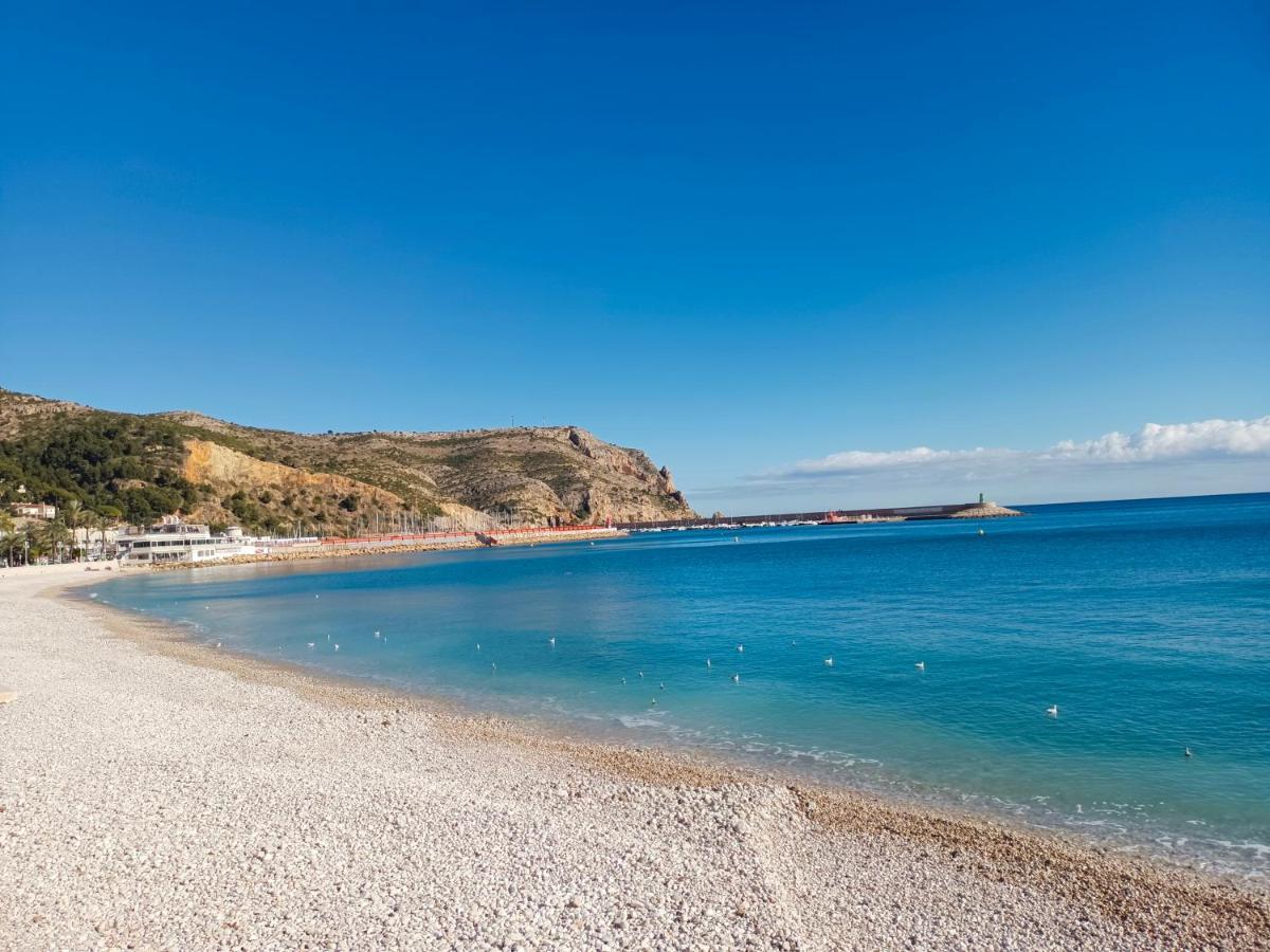 Apartamento Canal, A 3 Minutos De La Playa Del Arenal Xabia Bagian luar foto