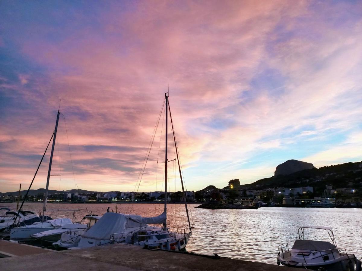 Apartamento Canal, A 3 Minutos De La Playa Del Arenal Xabia Bagian luar foto