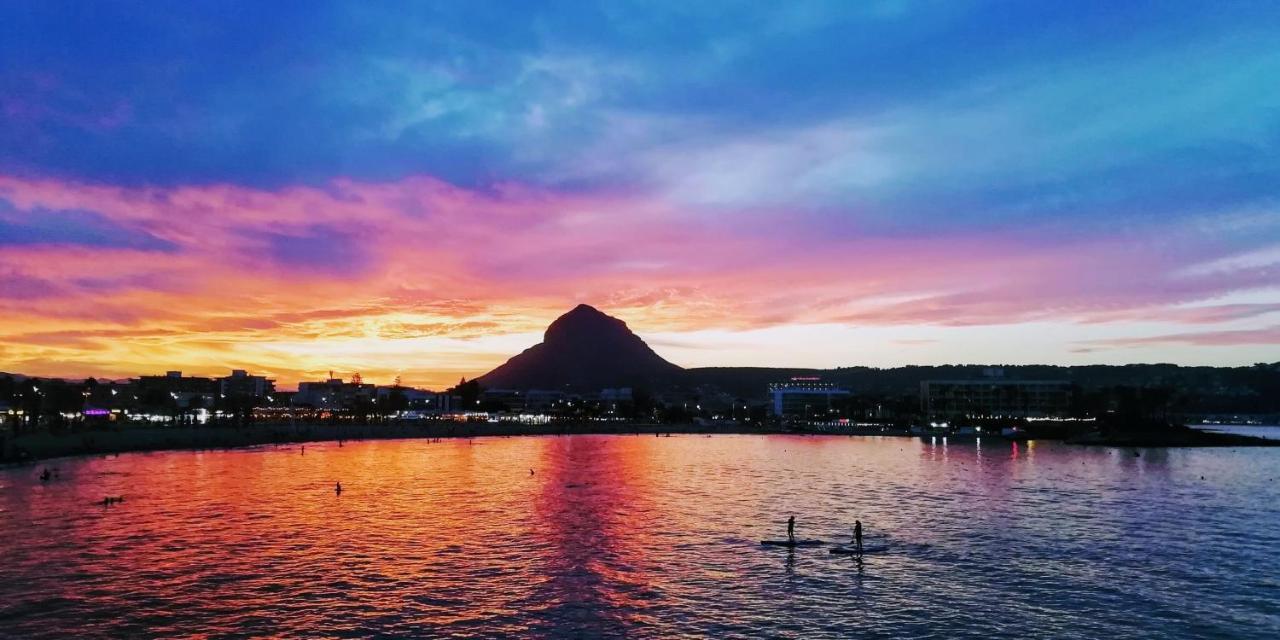 Apartamento Canal, A 3 Minutos De La Playa Del Arenal Xabia Bagian luar foto